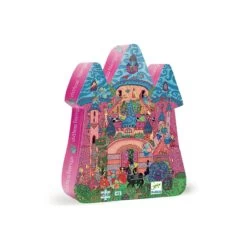 Puzzle Silhouette-54pcs CHÂTEAU FÉERIQUE Djeco