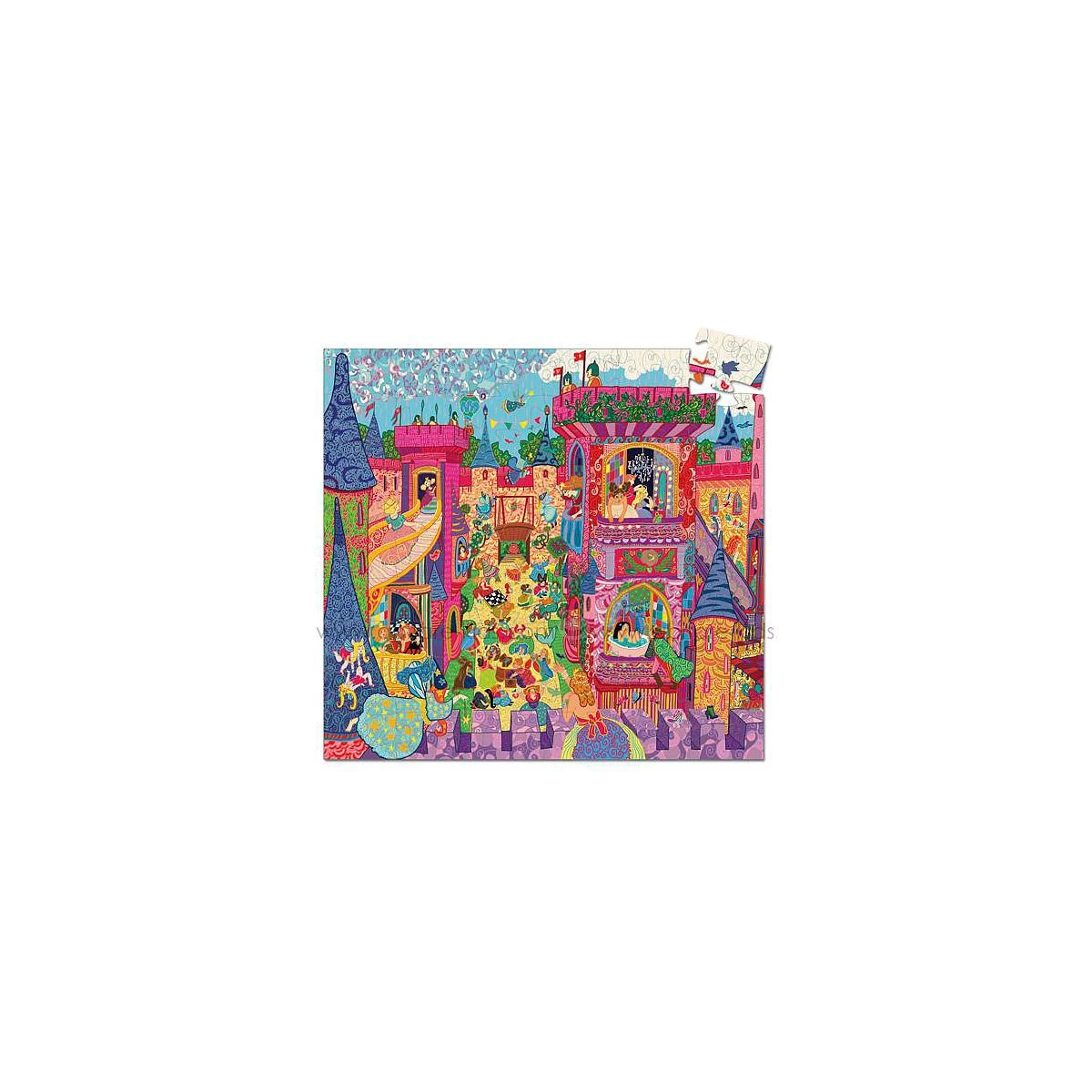 Puzzle Silhouette-54pcs CHÂTEAU FÉERIQUE Djeco 3 Puzzle Silhouette-54pcs CHÂTEAU FÉERIQUE Djeco – Image 3