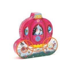 Puzzle Silhouette-54pcs LE CARROSSE D'ELIS Djeco