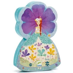 Puzzles Silhouettes La Princesse Du Printemps - 36 Pcs Djeco