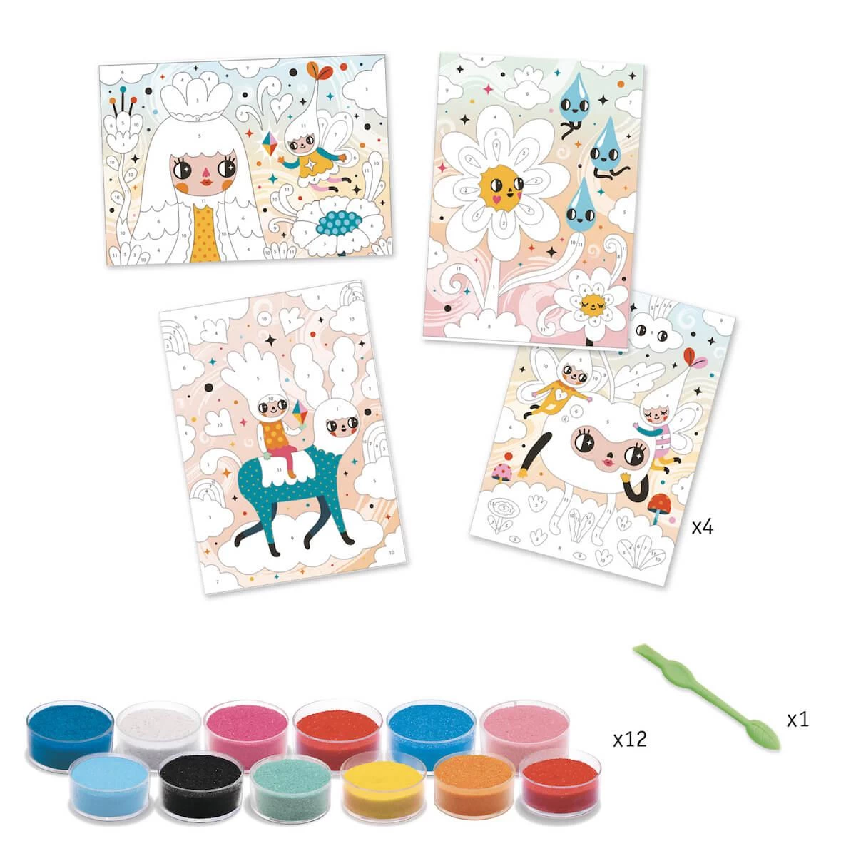 Sables Colorés A Croquer Djeco 2 Sables Colorés A Croquer Djeco – Image 2