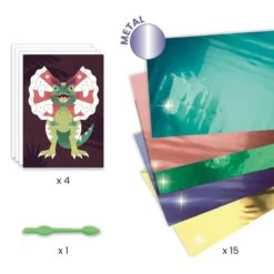 Tableau à Pailleter Jurassic LES PLUS GRANDS Djeco -Magasin De Jouets tableau a pailleter jurassic les plus grands djeco 1200 1200 1315539