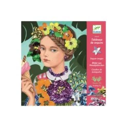 Tableau Sequins ESPIÈGLES ET COQUETTES Djeco