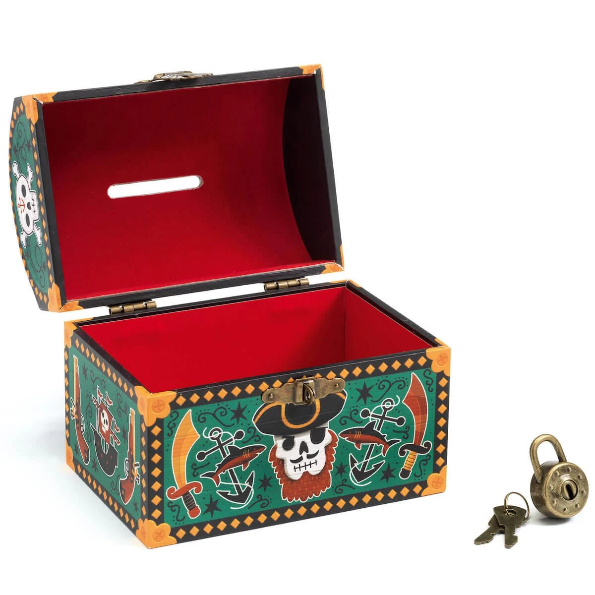 Tirelires Pirate Djeco 2 Tirelires Pirate Djeco – Image 2