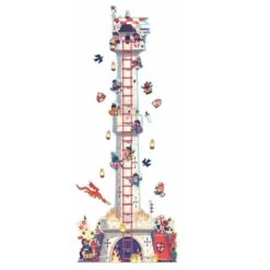 Toise-stickers Tour Des Chevaliers Djeco