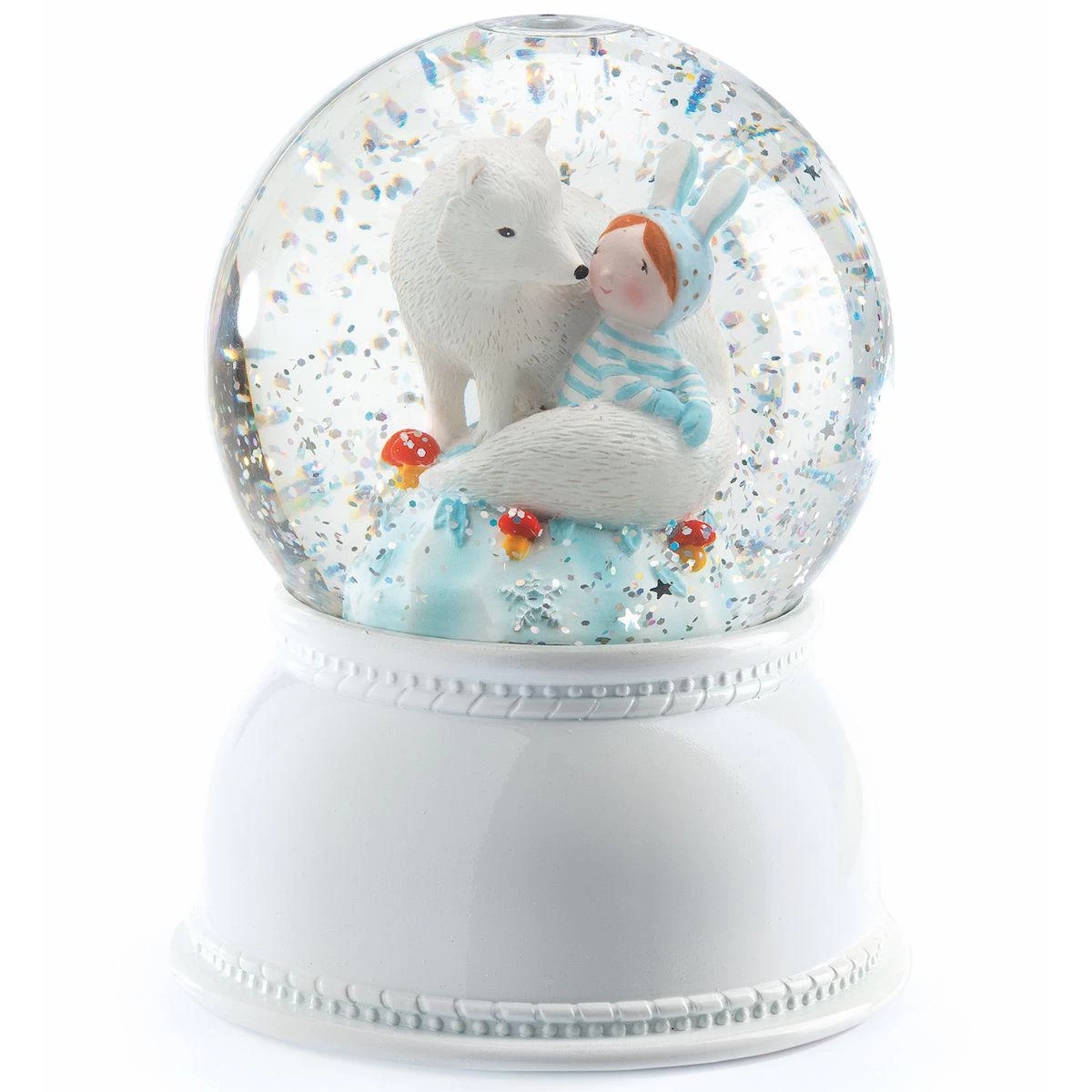 Veilleuse-boule à Neige LILA & PUPI Djeco